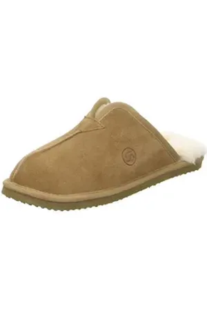 ARA Herren Hausschuh Cosy Pantolette braun 40 EU