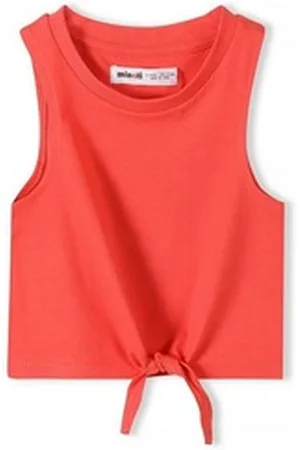 Minoti Tanktop Trägertop mit Knotendetail (12m-14y) rot 98-104cm