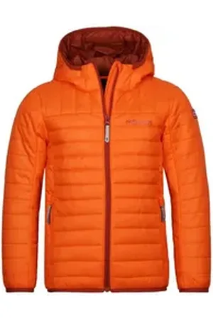 TROLLKIDS Steppjacke Eikefjord braun|orange|rot 164