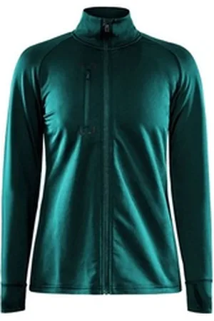 Craft Sweatjacke ADV Explore Light Midlayer W mit kuscheliger Innenseite blau M
