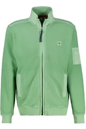 Lerros Sweatjacke grün L