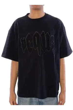 PEQUS T-Shirt T-Shirt Mythic Logo Patch schwarz L