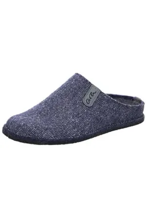 ARA Herren Hausschuh Enzo Pantolette blau 40 EU