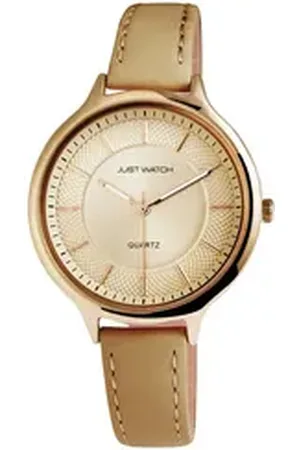 Just Watches Quarzuhr Isabelle mit Echtlederarmband, 3 ATM, Dornschließe
