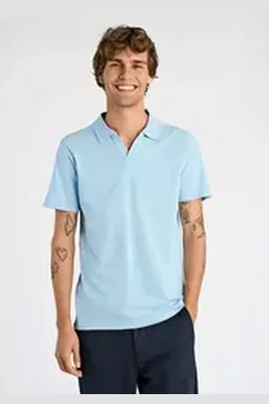 Lindbergh Poloshirt Poloshirt blau 4XL