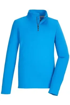 Killtec Langarmshirt Jungen Shirt KSW 185 BYS LS SHRT 40868 blau 176