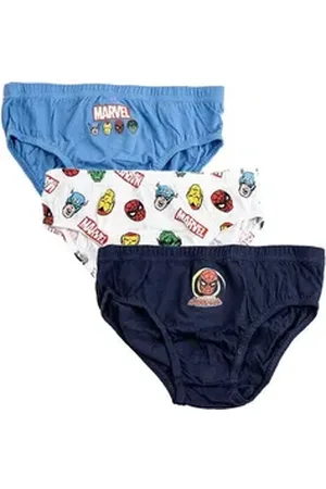 Disney Slip Unterwäsche-Set für Jungen, 3-teilig, Marvel (Set) weiß 2-3 Jahre