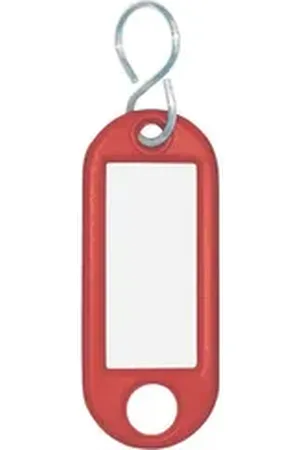 WeDoWood Schlüsselanhänger 262 103402 10x Schlüsselanhänger rot