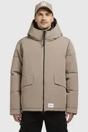 Khujo Winterjacke Jacke GERO beige|grau M
