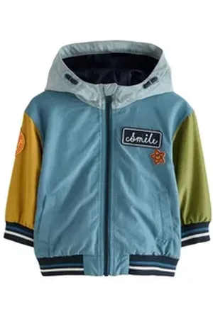 Next Bomberjacke Bomberjacke mit Kapuze (1-St) grün 86-92 (1,5-2 J.)