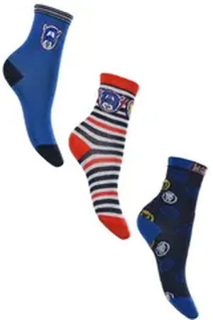Marvel The Socken Captain America Iron-Man Hulk Kinder Jungen Socken Strümpfe (3-Paar) bunt 27/30
