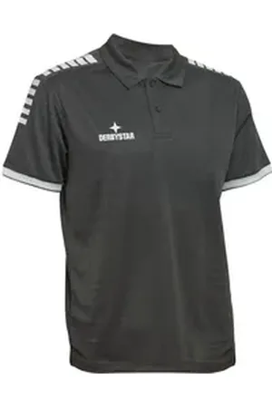 Derbystar Poloshirt Herren Polo Shirt Primo grau|schwarz XXL