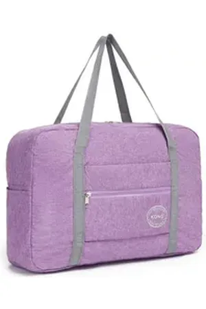 Kono Reisetasche Faltbare Wasserdichte Reisehandtasche – Für A4, 13,5“ Laptops & Reisen lila