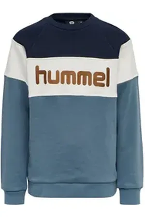 Hummel Fleecepullover Jungen Pullover Claes Sweatshirt 212445 blau 116
