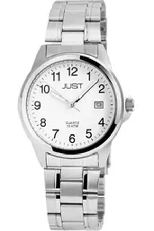Just Watch Quarzuhr Baroon Edelstahl Herrenarmbanduhr, 3-Zeiger, Datumsanzeige