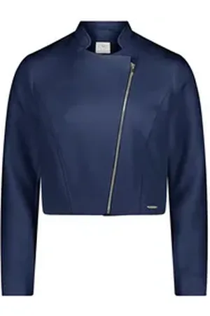 Betty & Co Betty&Co Bikerjacke blau 42