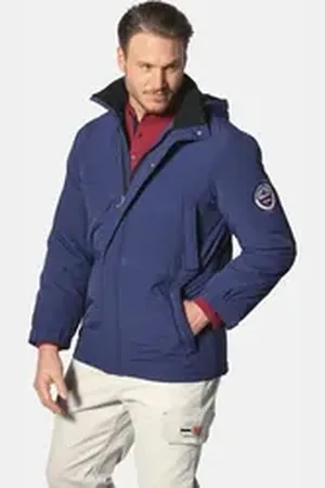 Jan Vanderstorm Funktionsjacke VICO mit abnehmbarer Kapuze blau 4XL (68)