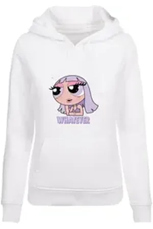 miss tee Kapuzenpullover Damen Forever Whatever Hoody (1-tlg) weiß L