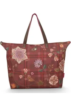 Pip Studio Reisetasche Tote Bag Flores Felices rot