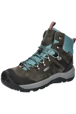 Keen Damen Wanderstiefel Revel IV MID Polar Wanderstiefel grau 39 EU