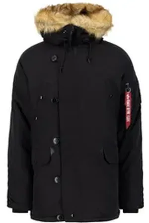 Alpha Industries Winterjacke Men - Cold Weather Jackets Explorer w/o Patches schwarz 2XL