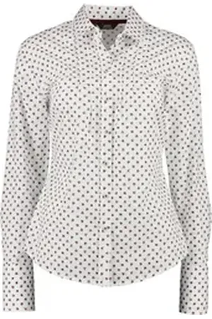 Arido Klassische Bluse Bluse ocker geblümt mit hochwertigen Biesen beige 40