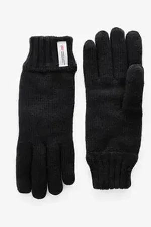 Next Strickhandschuhe Thinsulate® Strickhandschuhe (1-St) schwarz L/XL
