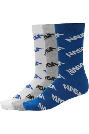 Mister Tee MisterTee Strümpfe MisterTee Unisex NASA Allover Socks 3-Pack (1-Paar) blau 47-50