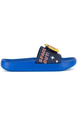 Action Boy Pantoletten Jungen P3047080K Blau Pantolette blau 32 EU