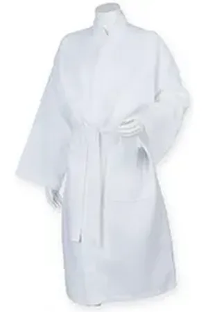 Towel City Bademantel Damen Bademantel Waffle Robe / Waschbar bis 40 °C L/XL