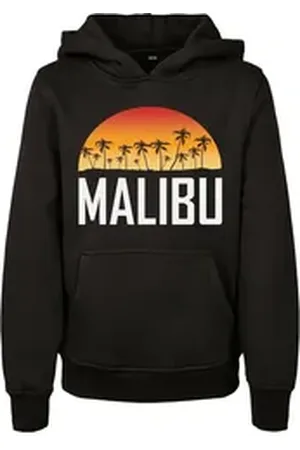Mister Tee MisterTee Kapuzensweatshirt MisterTee Unisex Kids Malibu Hoody (1-tlg) schwarz 146/152