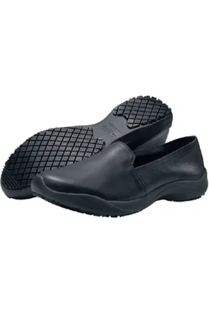 Shoes For Crews JASMINE SCHWARZ Slipper für Damen Arbeitsschuh wasserabweisend, extrem rutschfest 35 EU