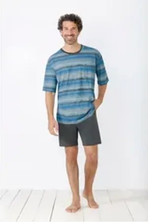 HAJO Shorty , Shorty Schlafanzug Klima-Komfort 53789 grau 50