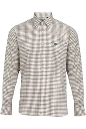 Alan Paine Langarmhemd Hemd Aylesbury rot XL