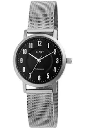 Just Watch Quarzuhr Opessa Titan Damenuhr mit Edelstahl-Milanaisearmband, 5 ATM