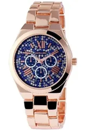 Excellanc Quarzuhr EX0135 Damenuhr mit Metallarmband, Damenuhr Metall