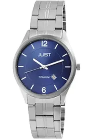 Just Watch Quarzuhr Fenrih Herrenuhr mit Gliederarmband, Titan, 5 ATM, graues ZB