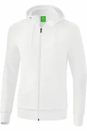 Erima Sweatjacke Herren Kapuzensweatjacke weiß M