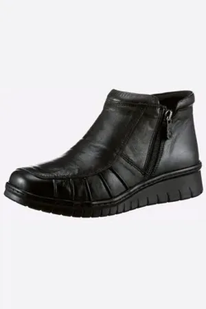 airsoft comfort+ Stiefelette Stiefelette Wechselfußbett schwarz 40 EU