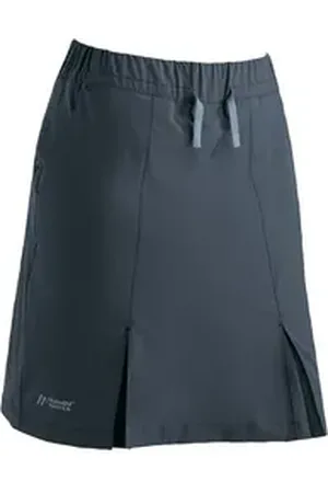 Maier Sports Skort Fortunit Shortin W atmungsaktiver Damen Rock mit integrierter Short, Regular Fit blau|grau 46