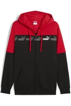 PUMA Hoodie Around the Block Kapuzenjacke Herren rot XL