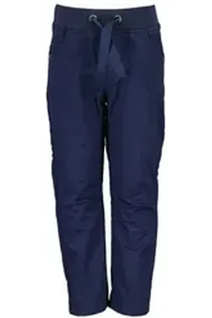 Blue Seven Thermohose Mädchen Thermohose Schlupfhose Hose gefüttert Fleecefutter (1-tlg) blau 98