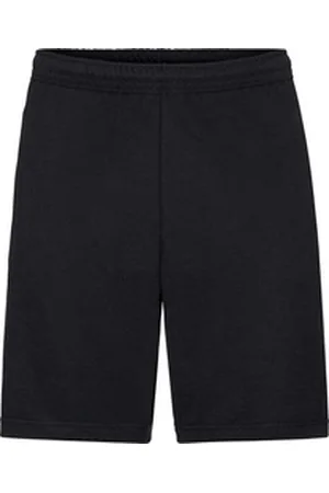 Fruit Of The Loom Homewearhose Unisex-Freizeithose, kurz Uni schwarz S