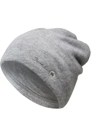 Sterntaler ® Beanie Beanie (1-St., Wintermütze gefüttert mit Wolljersey) Kindermütze aus Merinowolle mit Kaschmir-Feeling silberfarben 57 cm