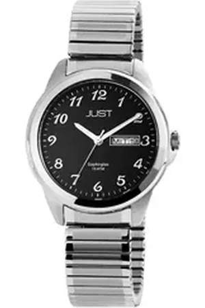 Just Watch Quarzuhr Raimon Herrenuhr Edelstahl Zugband silberfarbig
