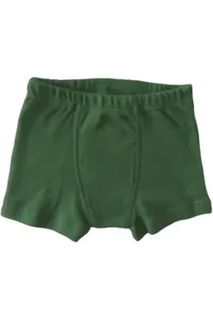 Hermko Boxer 2900 Jungen Pant 100% Bio-Baumwolle vom deutschen Hersteller grün 164
