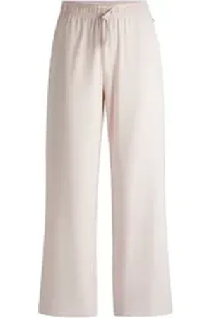 HUGO BOSS Pyjamahose CI_Pants mit Logoschriftzug rosa XL
