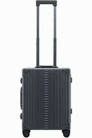 Aleon Hartschalen-Trolley 21 Domestic, 4 Rollen, Aluminium schwarz