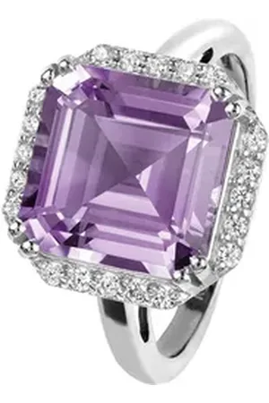 Jacques Lemans Fingerring, Topas lila 56