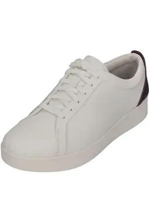 FitFlop RALLY CRYSTAL BACKTAB Sneaker urban white mauve wine weiß 38 EU